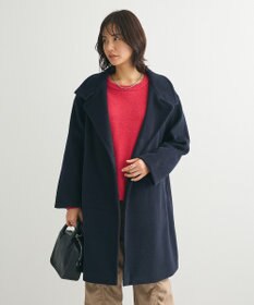 Green Parks 袖かのこニットプルオーバー