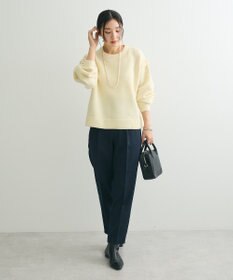 Green Parks 袖かのこニットプルオーバー