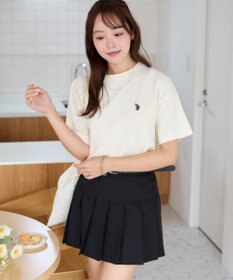 WEGO 【洗える/綿100%】USPOLOワンポイントTシャツ