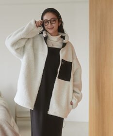 WEGO 【ユニセックス着用ITEM/SMLサイズ展開】ボアブルゾン