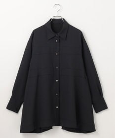 #Newans 【洗濯機可能】Aラインパネルチュニックシャツ