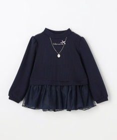 ANY KIDS 裏起毛 ネックレス トレーナー