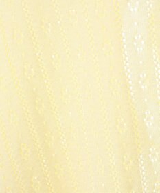 earth music&ecology 透かし編みフロントリボンカーディガン