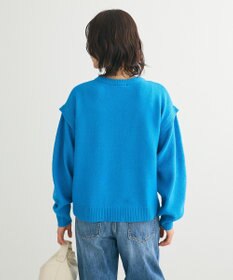 Green Parks 袖かのこニットプルオーバー