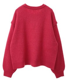 Green Parks 袖かのこニットプルオーバー