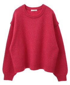 Green Parks 袖かのこニットプルオーバー