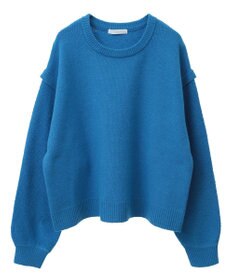 Green Parks 袖かのこニットプルオーバー