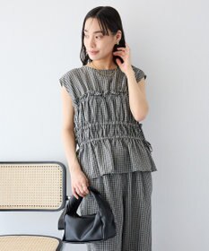 CRAFT STANDARD BOUTIQUE サッカーチェックブラウス