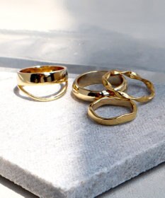 Tiaclasse ベーシックデザインリング　アソートセット