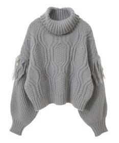 Green Parks ・ｓｗｉｎｇ　ｂｙ　フリンジタートルニット