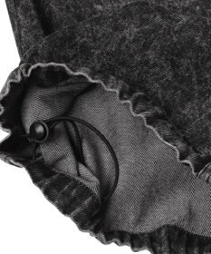 WEGO 【ユニセックス着用ITEM】デニムイージーカーゴパンツ