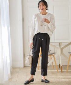 ANY L ロゴロングTシャツ