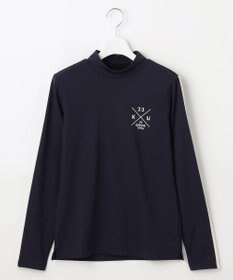 23区GOLF 【WOMEN】【吸水速乾/UVカット】ベアスムースモックシャツ