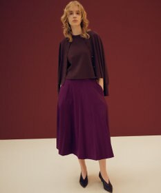 組曲 【ご好評につき追加予約 / 加藤ローサさん着用】ハンサムツイルフレア スカート