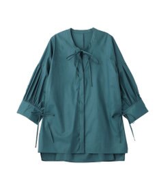 YECCA VECCA 【ORGABITS】5分袖スキッパーシャツ