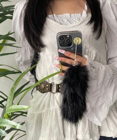 WEGO ミニファーしっぽキーホルダー