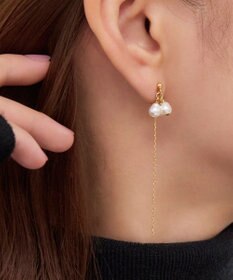 Phoebe プレシャススリーウォーターパールイヤリング