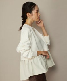 OP／FILA 【ocean pacific】らくティブ/異素材ミックスダンボールプルオーバー