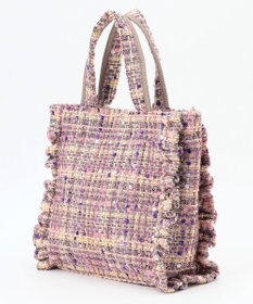 TOCCA 【美人百花掲載】【一部カラー撥水】TRIM WAVES MINITOTE ミニトートバッグ