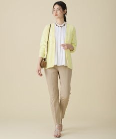 自由区 L ドレープブロードタック ブラウス