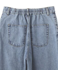 YECCA VECCA 綿麻バギーデニムパンツ