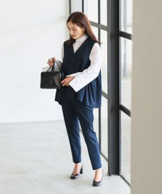 #Newans 【セレモニーにも】〈亀恭子さんコラボ〉サイドギャザージレ