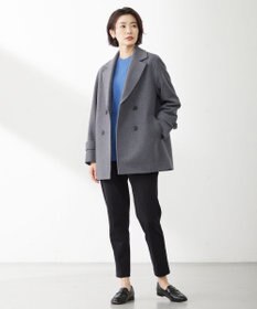 J.PRESS LADIES 【洗える】CASHMERE BLEND クルーネック ニット