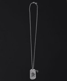 WEGO Mモチーフドッグタグネックレス