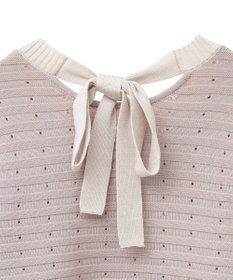 earth music&ecology 配色バックリボンプルオーバー