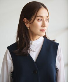 #Newans 【セレモニーにも】〈亀恭子さんコラボ〉サイドギャザージレ