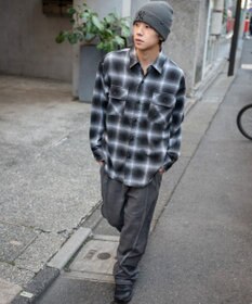 WEGO 【ユニセックス着用ITEM/ウエストゴム】スウィッチングスウェットパンツ