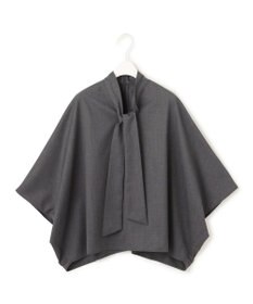 ICB 【洗える】T/Wブロード ボウタイブラウス