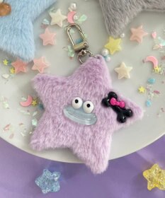 WEGO ミニお星さまモンスターぬいぐるみキーホルダー