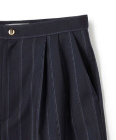 BEIGE， 【セットアップ対応】GEORGE / ウールストライプ  ツータックパンツ