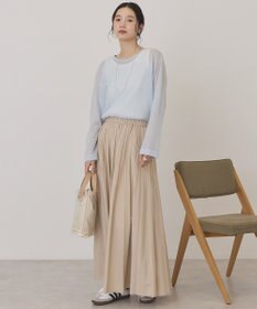 AMERICAN HOLIC 【選べる丈】シアープリーツスカート