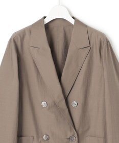 23区 【先行予約】MANTECOブライトワッシャー ダブル ジャケット