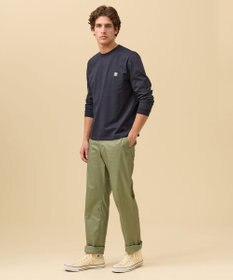 J.PRESS MEN オーバルワンポイント　ロングスリーブ Ｔシャツ