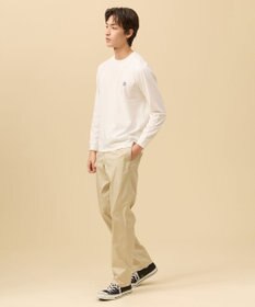 J.PRESS MEN オーバルワンポイント　ロングスリーブ Ｔシャツ