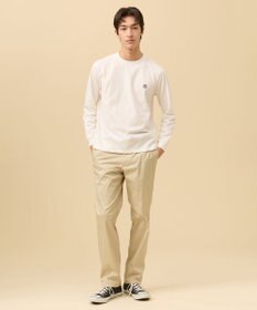J.PRESS MEN オーバルワンポイント　ロングスリーブ Ｔシャツ