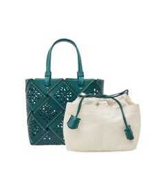 genten サスカットバスケット手提げバッグ＜S＞