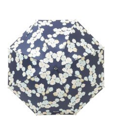 MOONBAT 【 遮光率100％/遮熱/UV/軽量】PAUL&JOE ACCESSOIRES(ポール&ジョー) 晴雨兼用日傘 クリザンテーム 総柄 花柄 折りたたみ傘