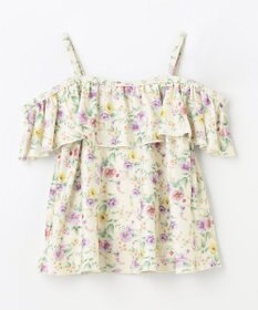 ANY KIDS 花柄×ドット柄 セパレート 水着