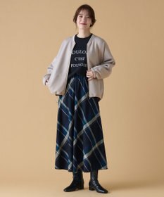 ANY 【洗濯機可】ダンボールジップブルゾン