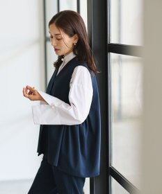 #Newans 【セレモニーにも】〈亀恭子さんコラボ〉サイドギャザージレ