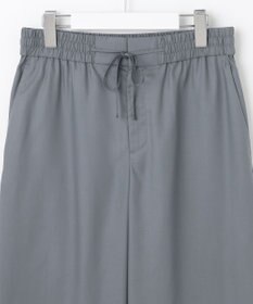 自由区 S 【カタログ掲載・洗える】フルダルスパンマイクロピーチワイドストレート パンツ