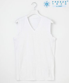 23区GOLF 氷撃シリーズ【冷感】【MEN】ノースリーブ インナーシャツ ホワイト系