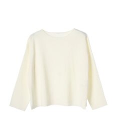 Green Parks 洗える　ボートネックニットプルオーバー