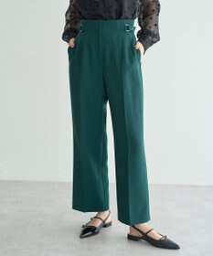 YECCA VECCA サイドベルテッドパンツ