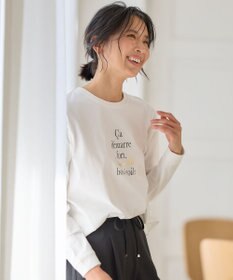 ANY L ロゴロングTシャツ