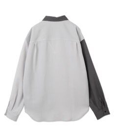 WEGO 【しわになりにくい】ドライポリカラーブロックシャツ（LS）